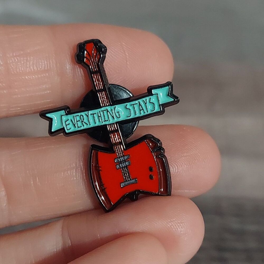 Adventure Time Pin Marceline Guitar Everything Stays